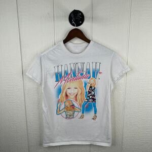 Y2K Hannah Montana Disney Pop Star Nostalgic Graphic Tee Size Small